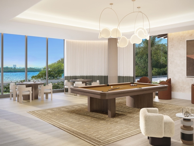 SOLANA BAY MIAMI ENTERTAINMENT LOUNGE RENDERING