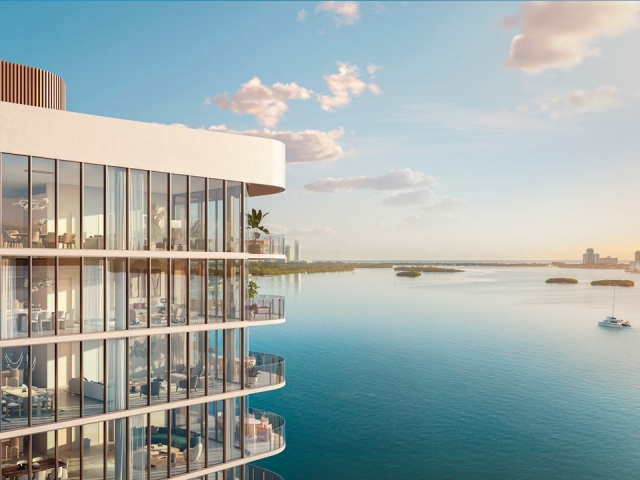 SOLANA BAY MIAMI RESIDENCE TERRACE RENDERING