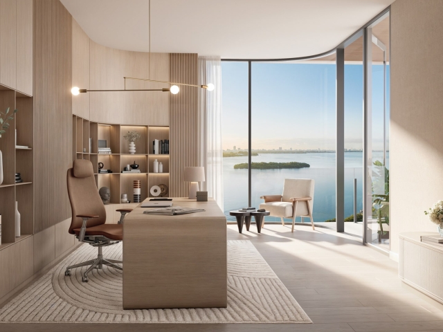 SOLANA BAY MIAMI RESIDENCE OFFICE RENDERING